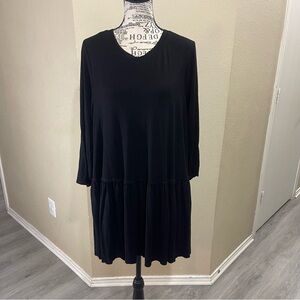 Zenana Outfitters Black Tunic Top